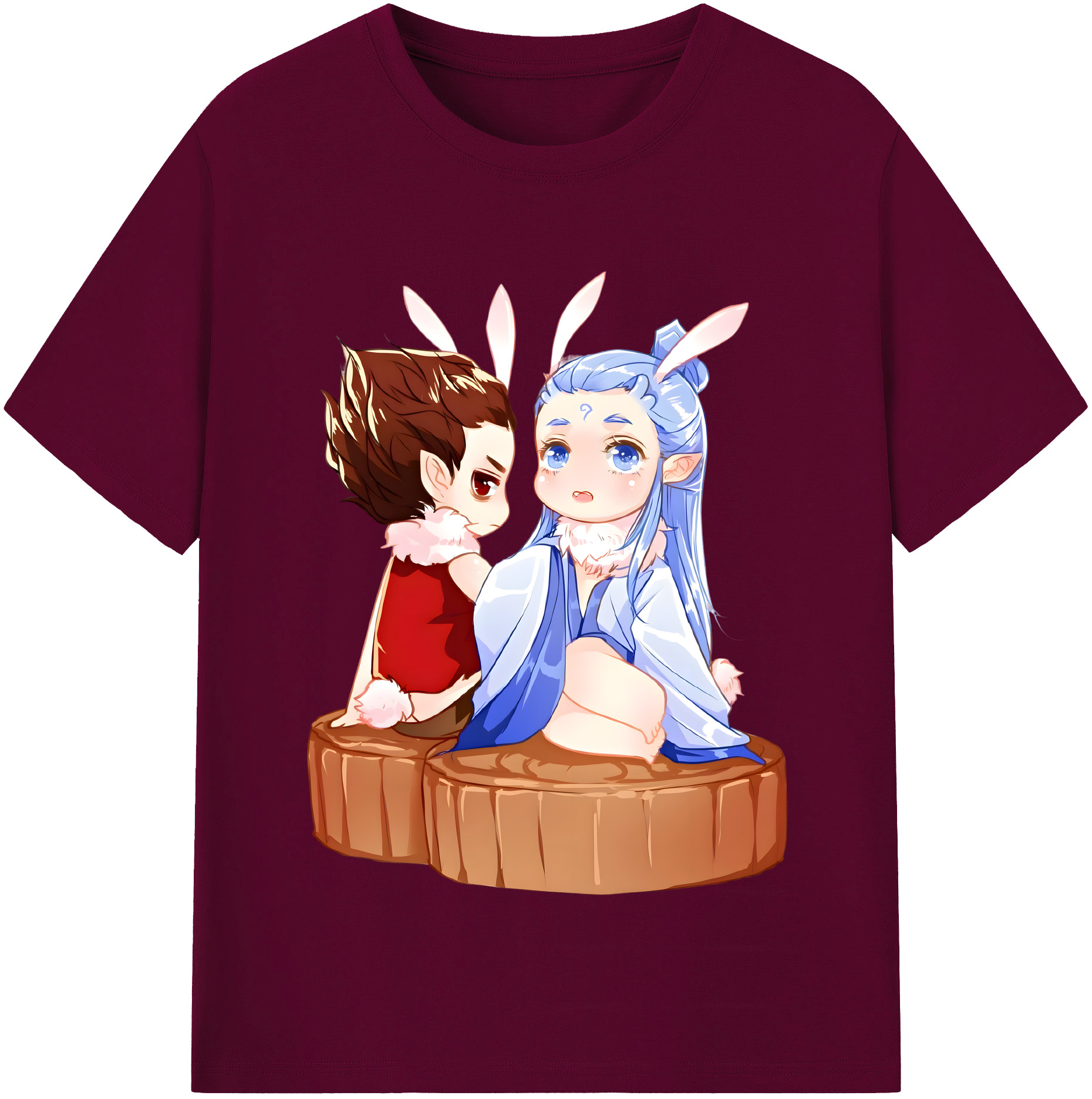 （画像用） Ne Zha 2 ナタ 魔童の大暴れ レディースカジュアルプリントTシャツ（綿100％）